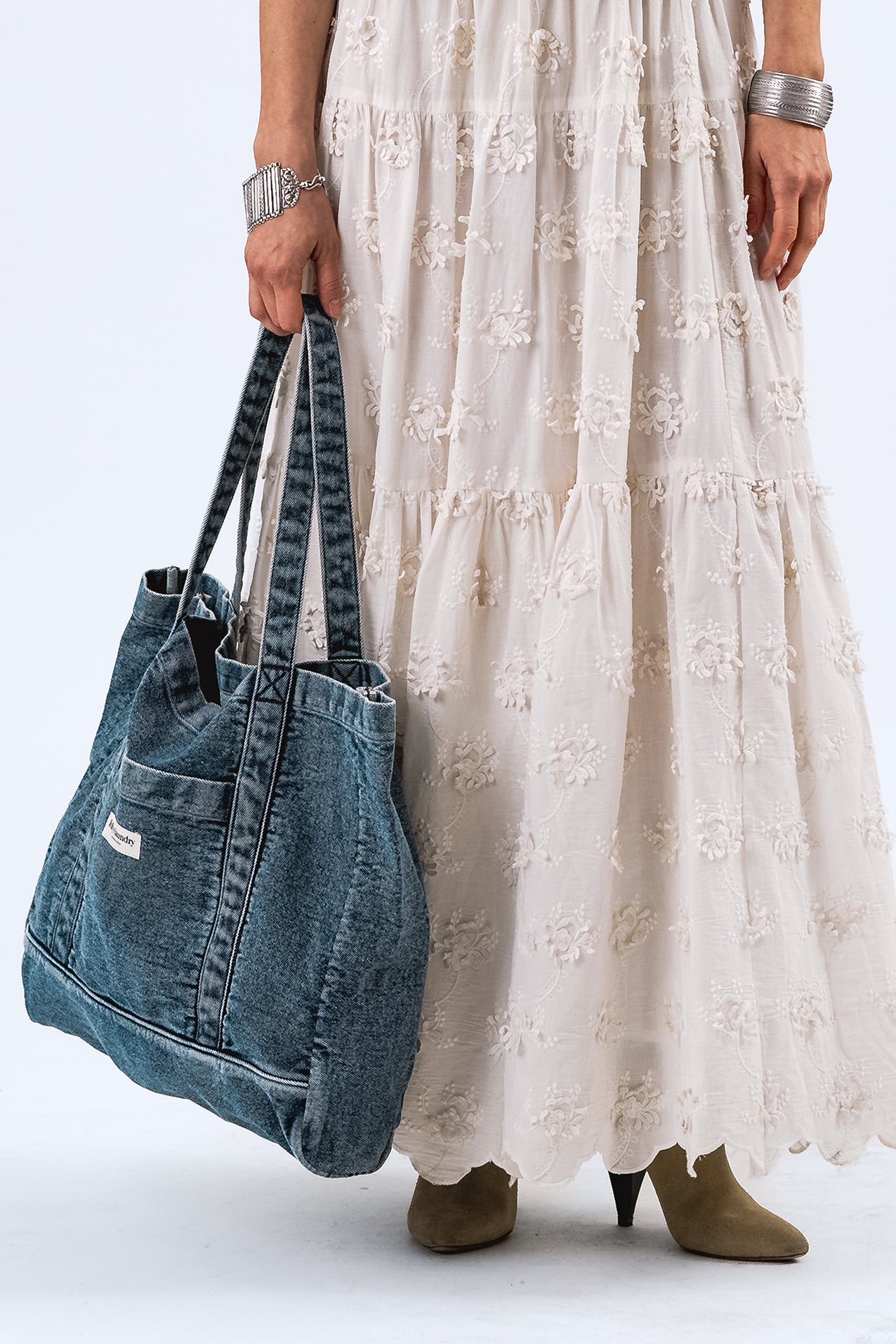 Tasche Shopper Bag JuniperLL Washed Denim