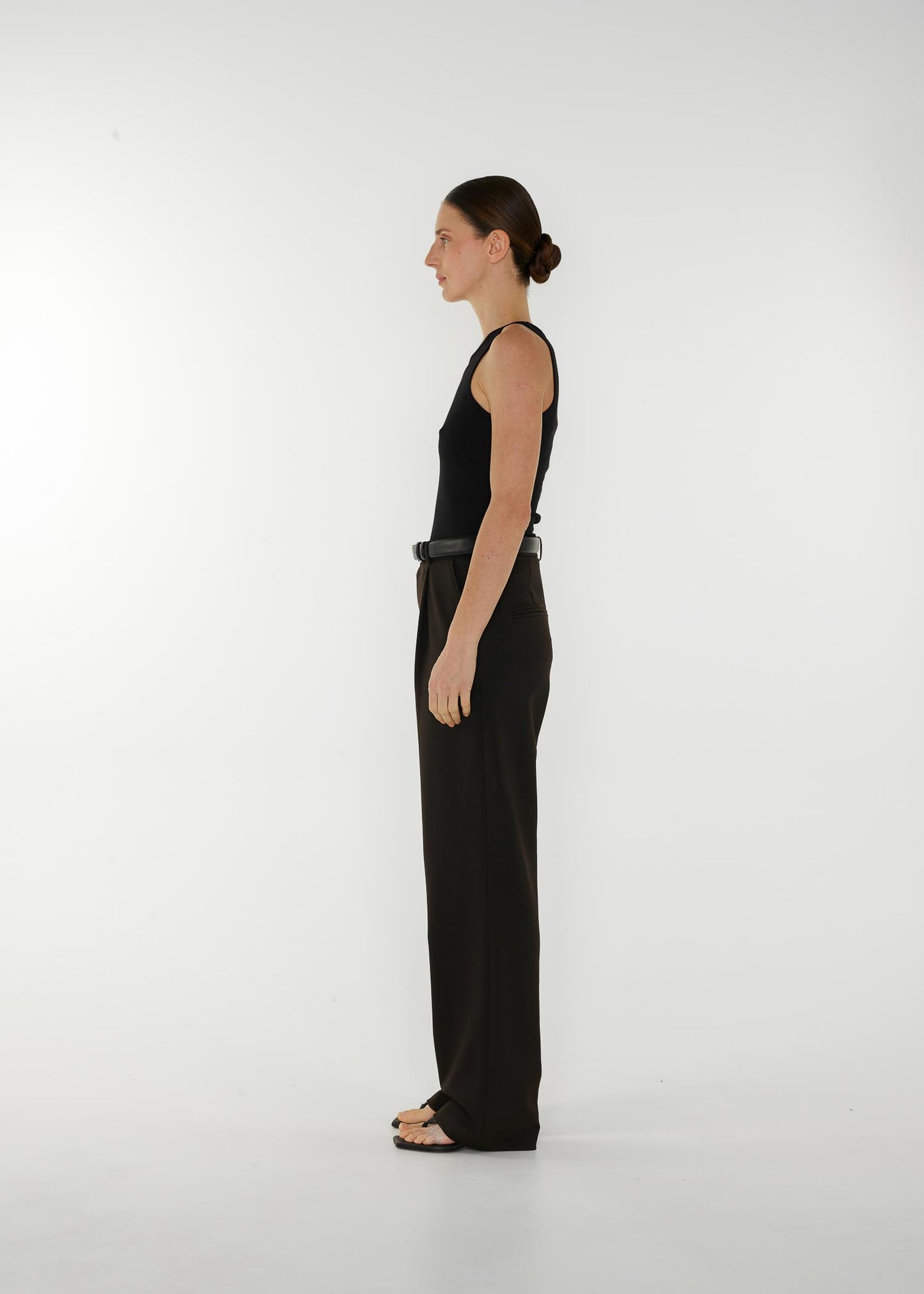 Rib Top CelinL` Black