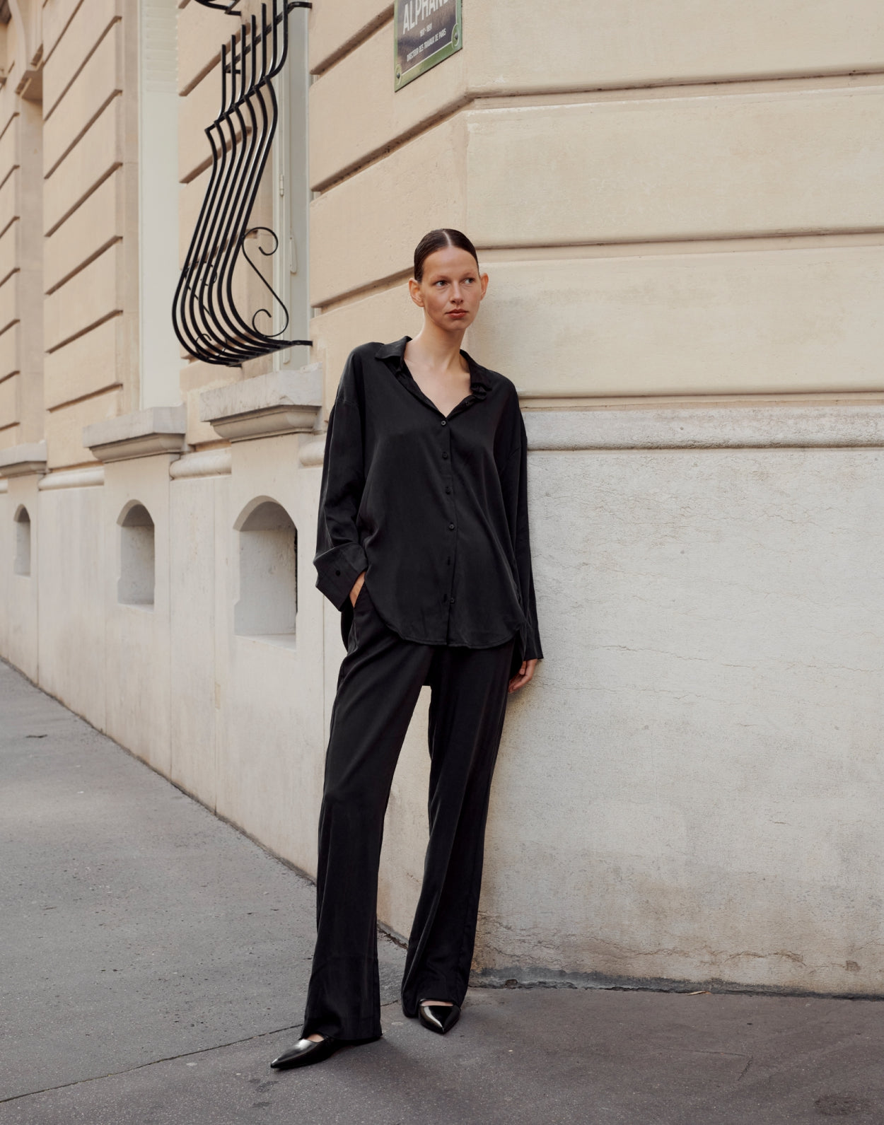 Wide Pants Avera'CL Black