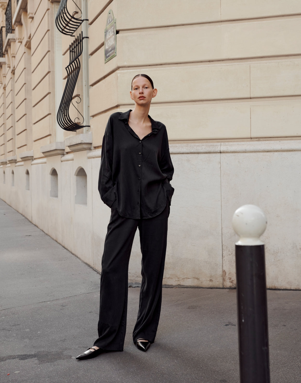 Wide Pants Avera'CL Black