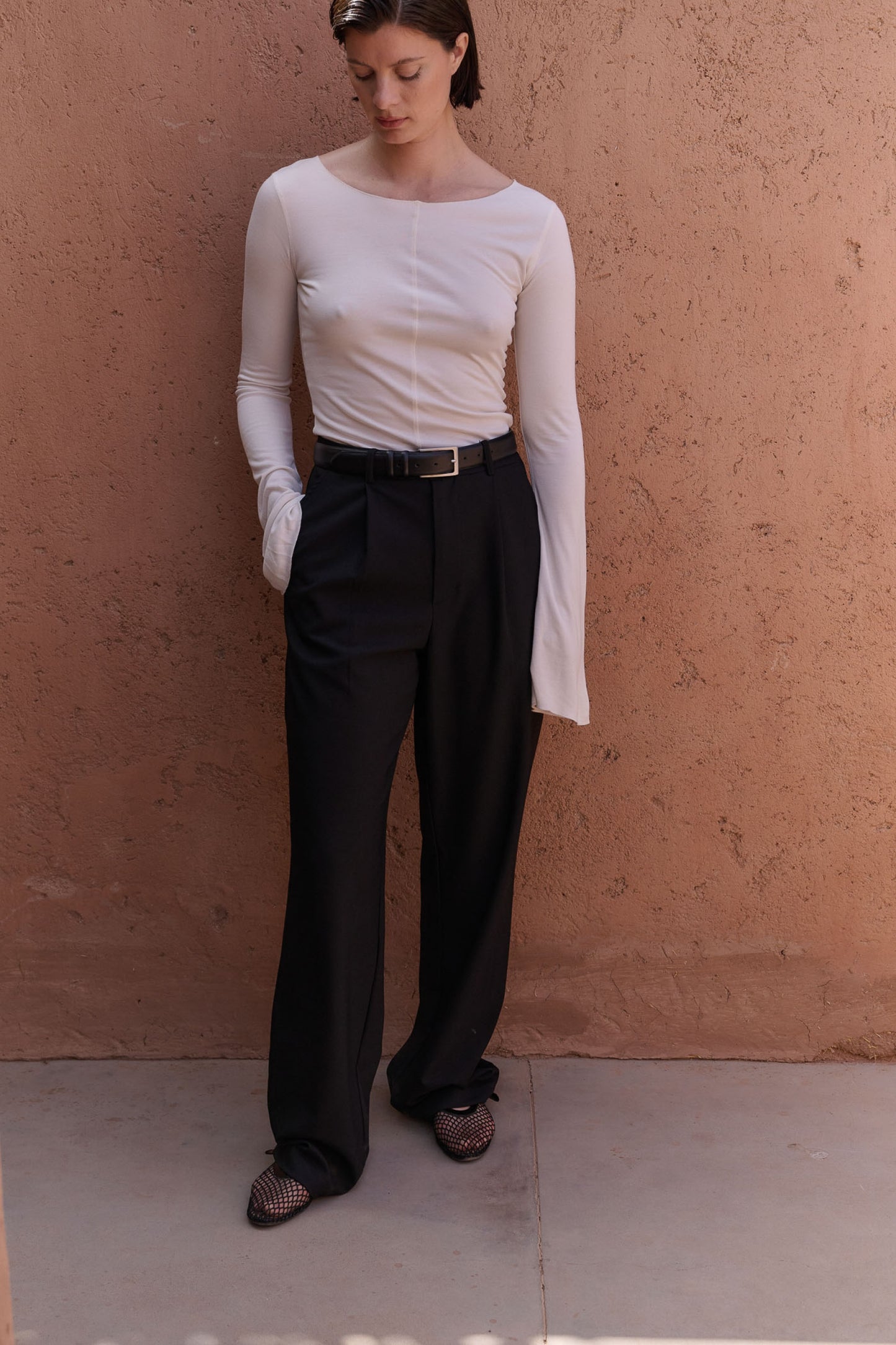Jimi'CL Black trousers