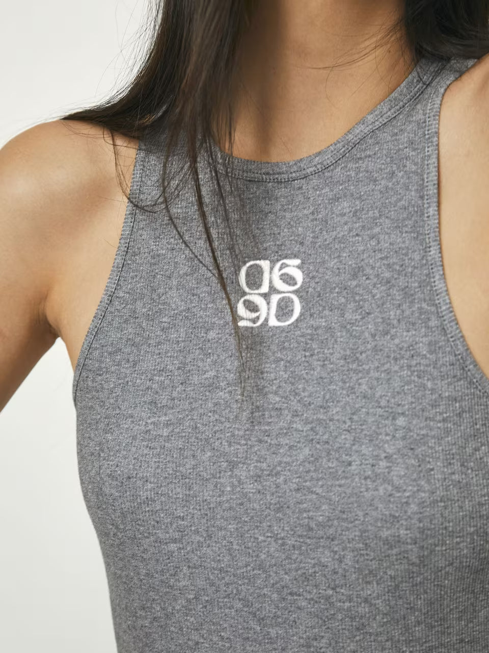 Monogramm Tanktop Grey