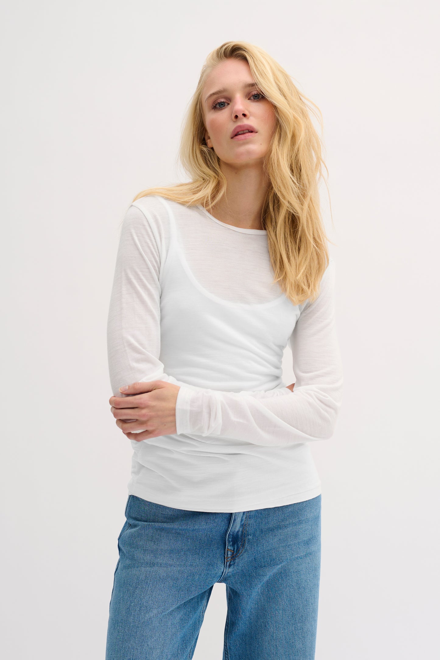 Longsleeve The ONeck Off White