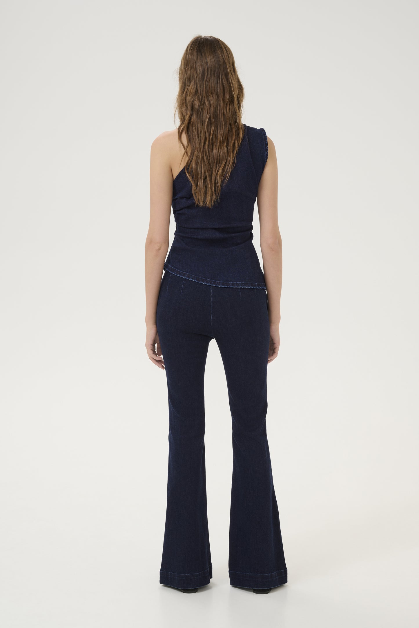 Jeans AyoMW Bootcut in Dark Blue Un-Washed