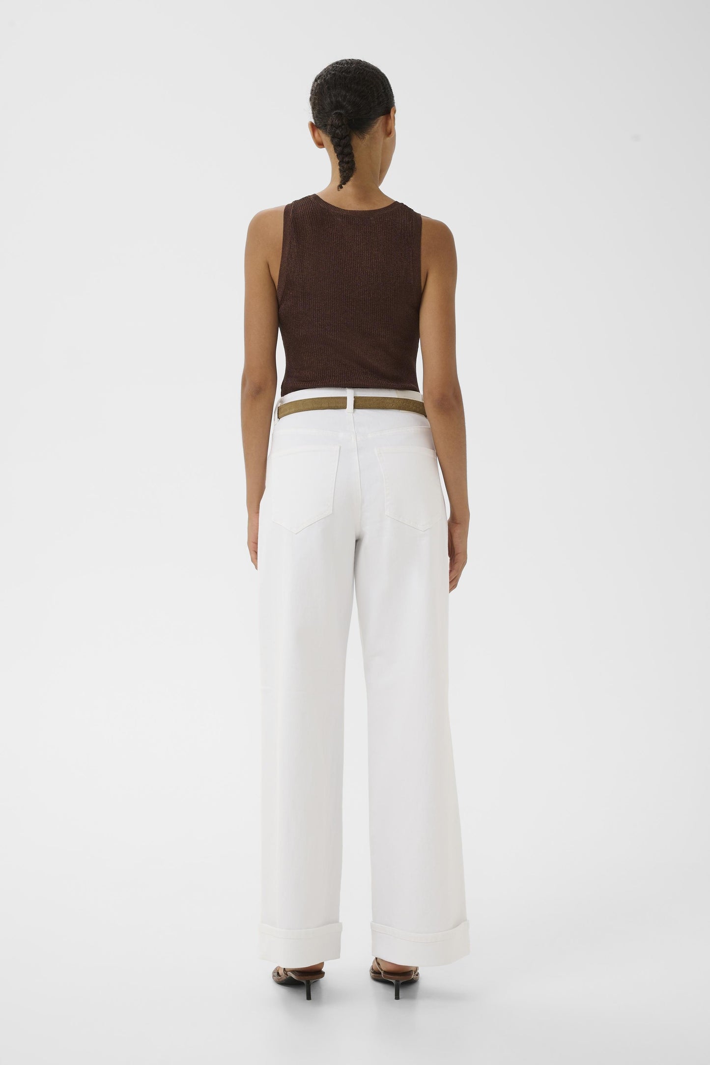 Tank Top SilviGZ Deep Brown Metallic