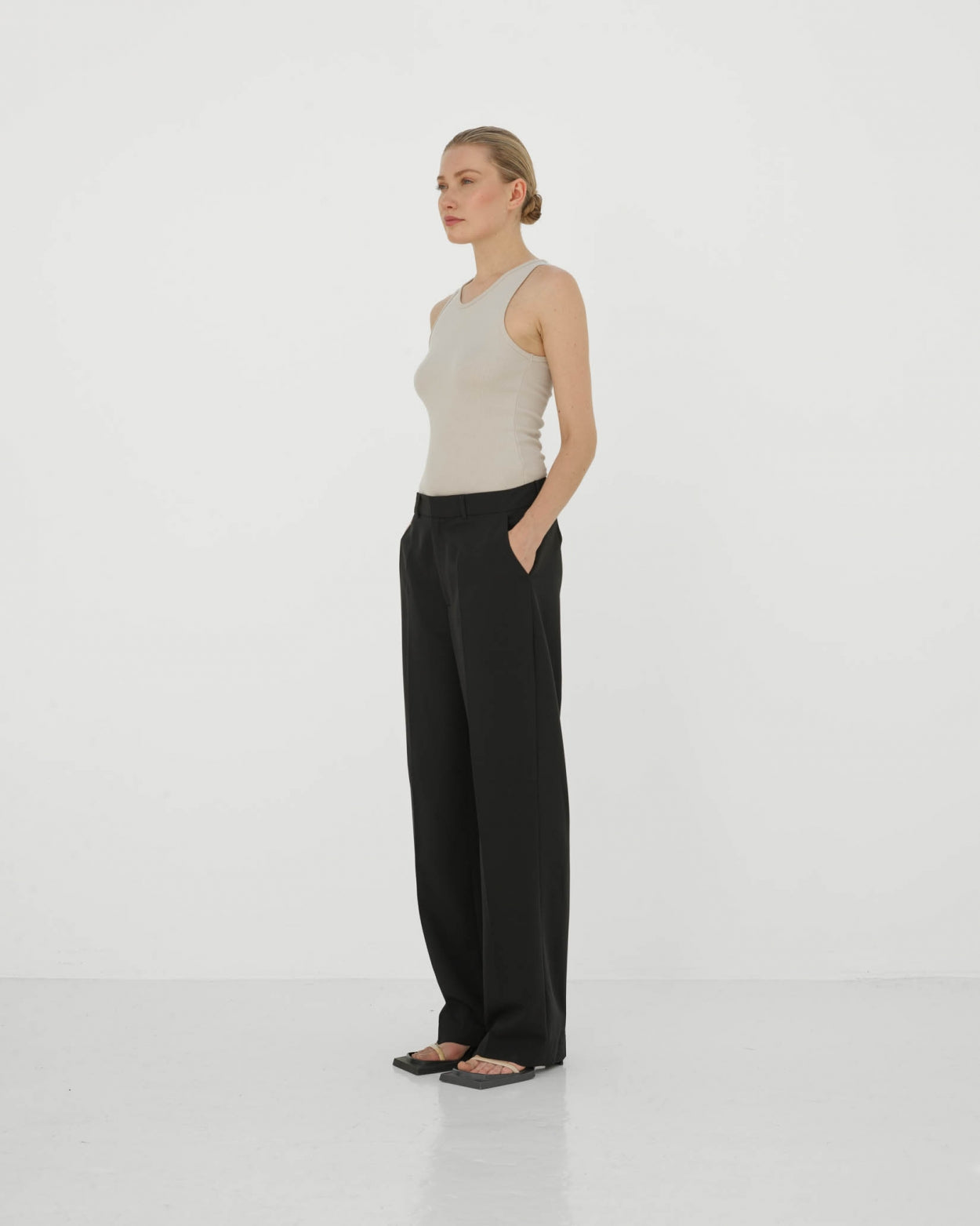 Rib Top CelinL` Stone