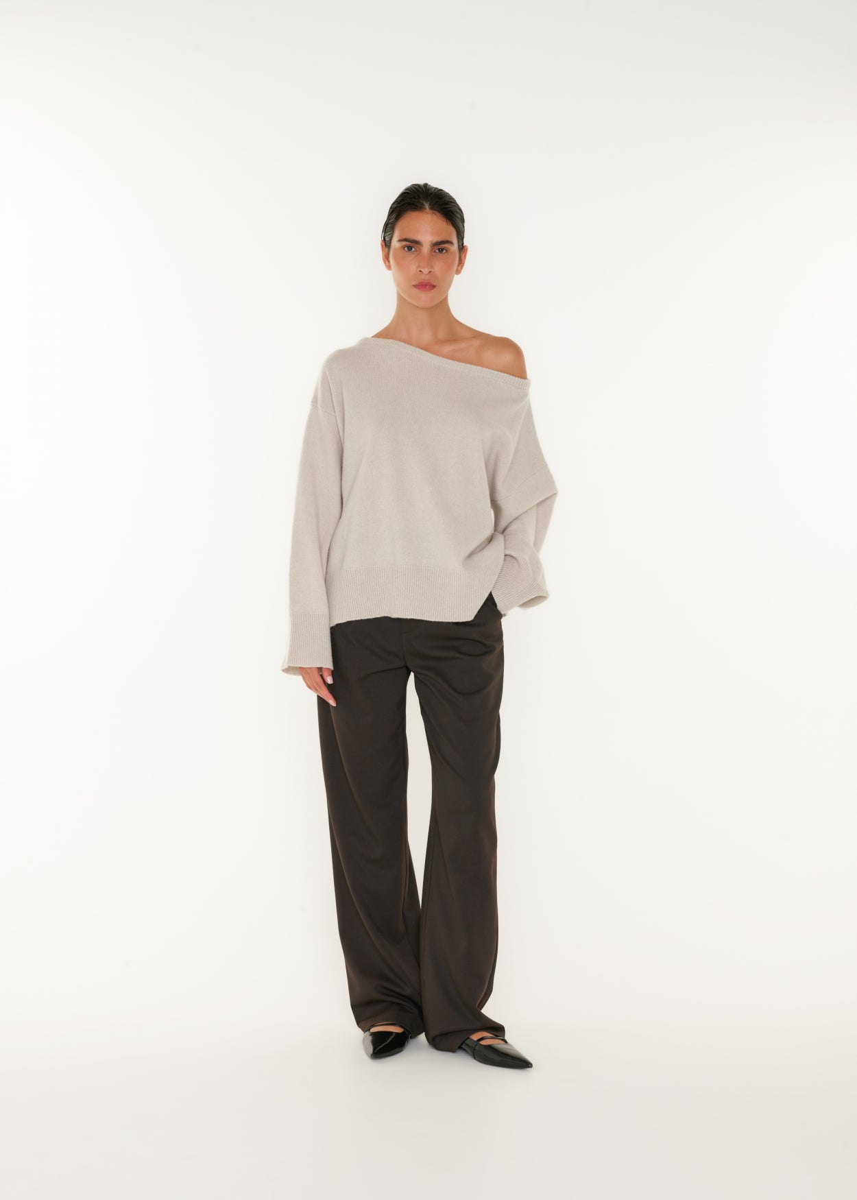 Off shoulder Knit Yoki'CL Stone