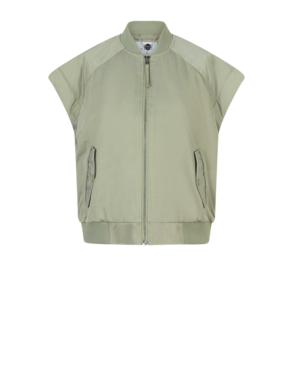 Bomber Jacket Detachable Green