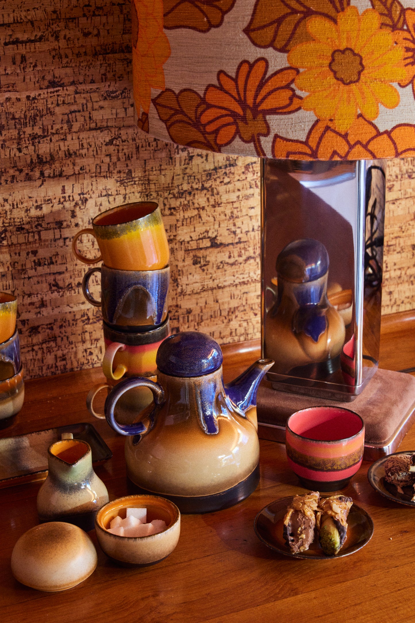 Cafe Mugs Brazil 4er Set
