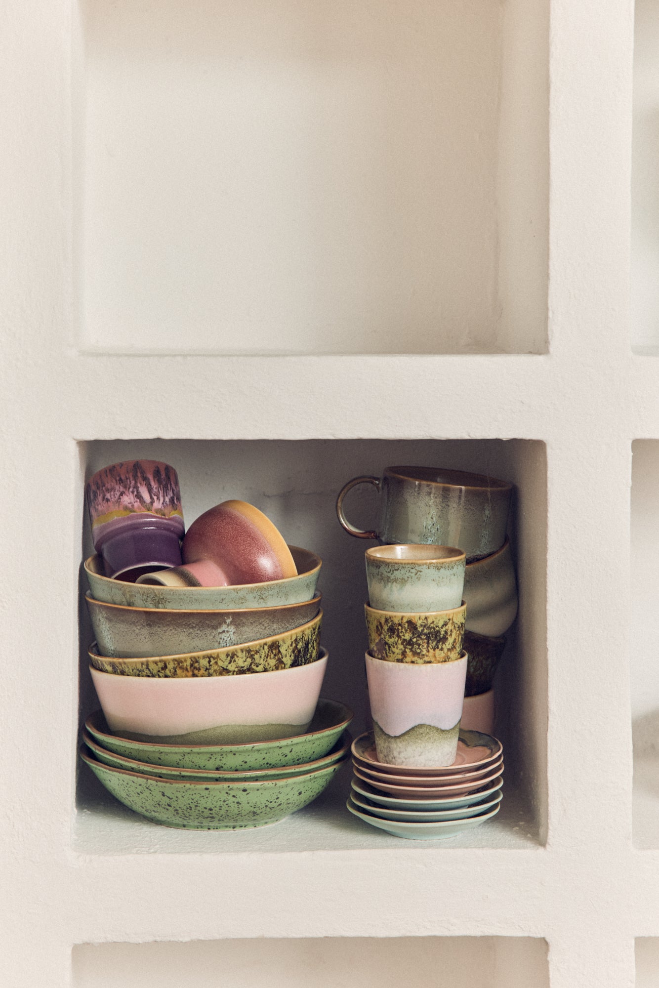 Coffee Mugs 70s Ceramics Serendipity 4er Set