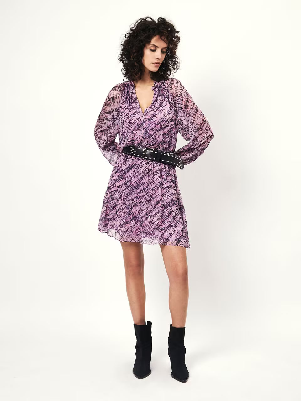 Kleid mit Rüschen