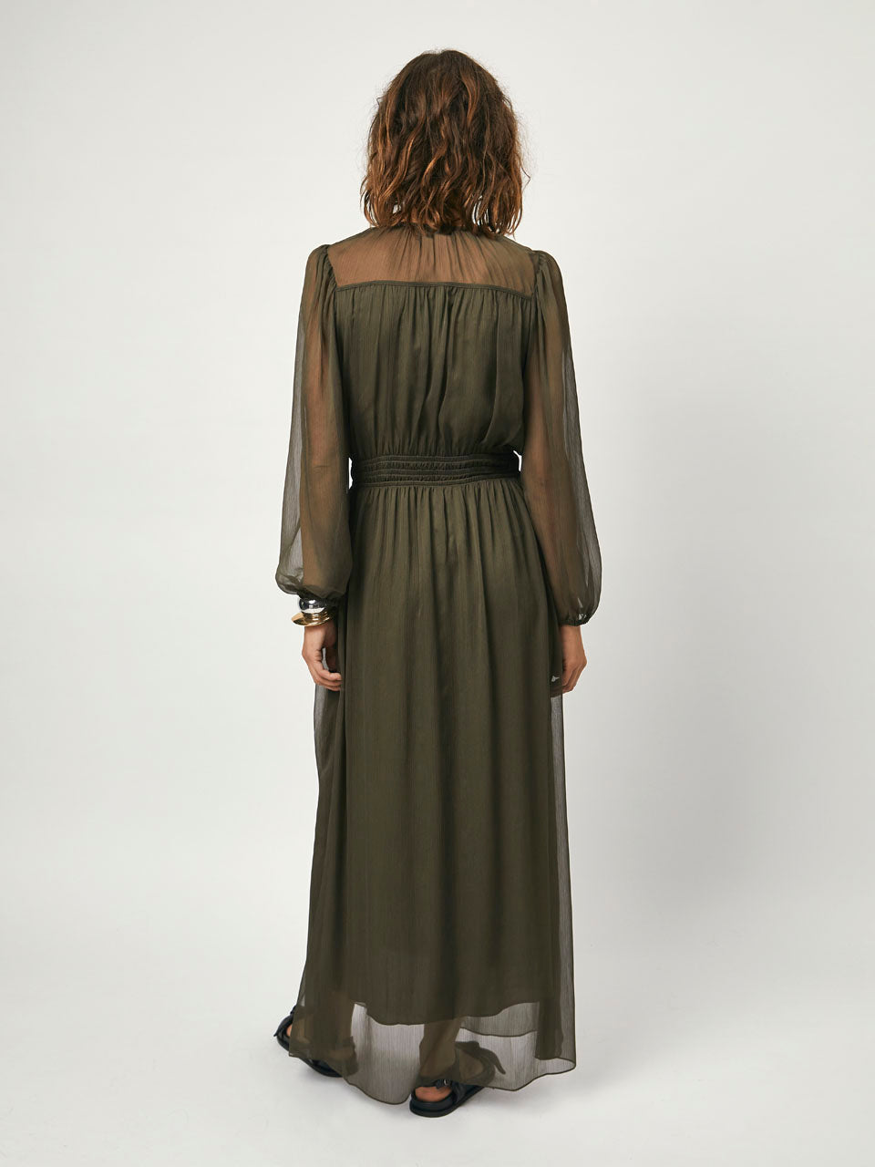 Boho Dress D6Ablosute Utility Green