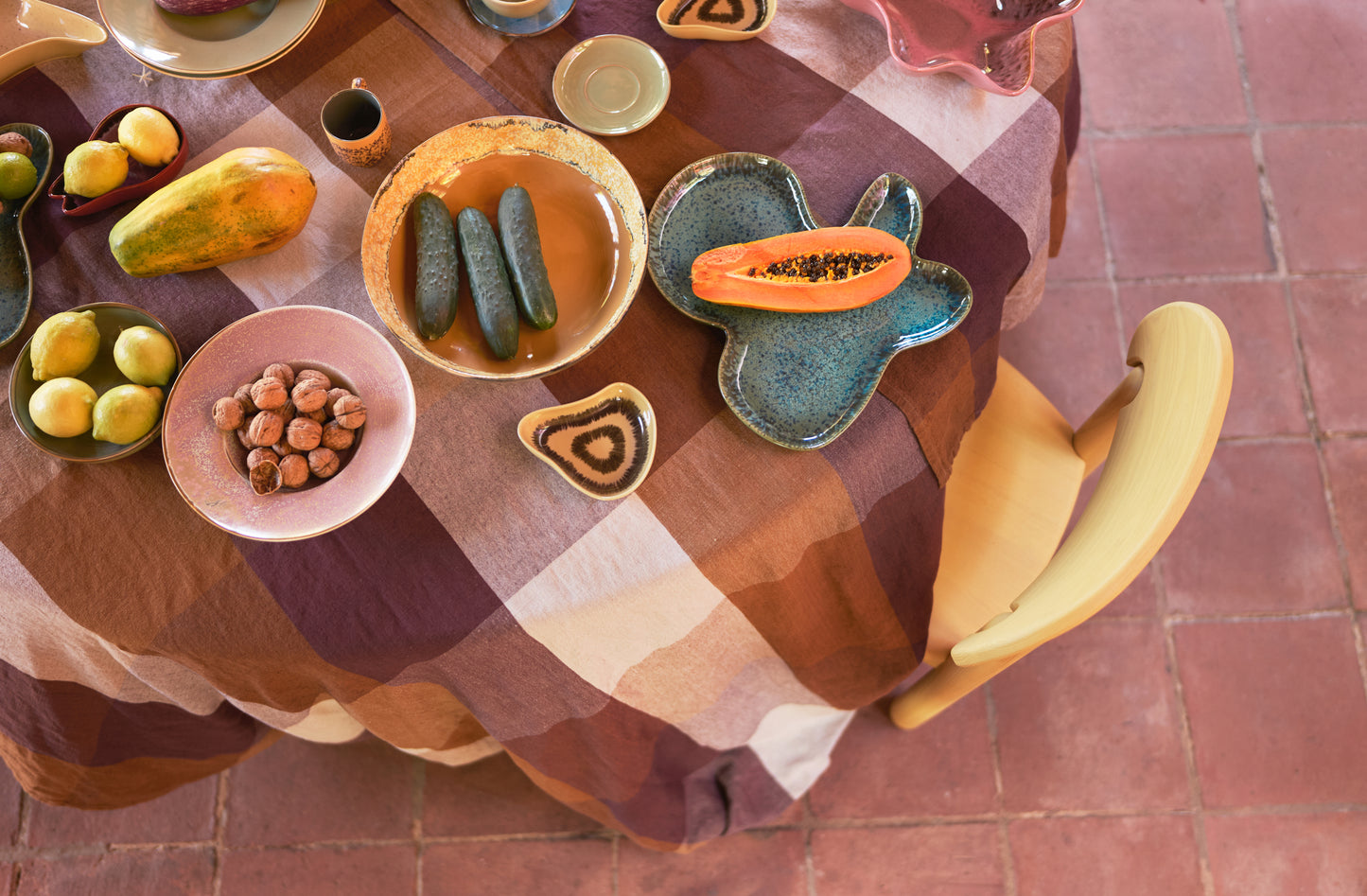 Salat Bowl 70s Ceramics Sunflower