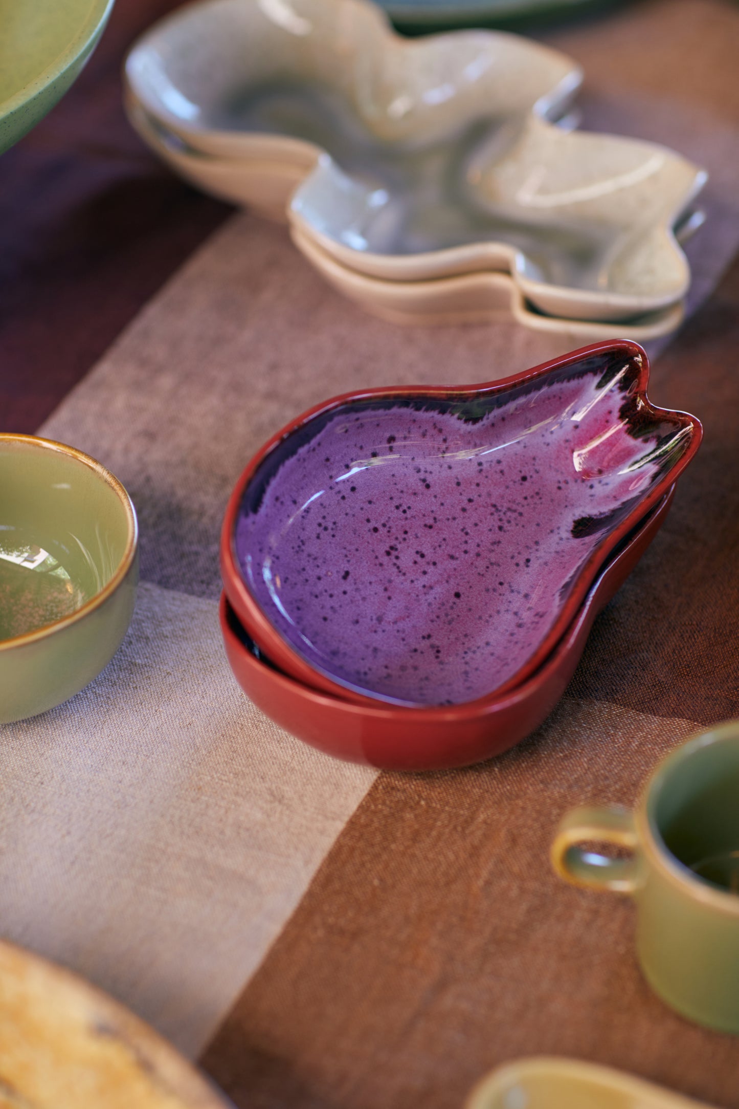 Shell Tapas Bowl Dragonfruit