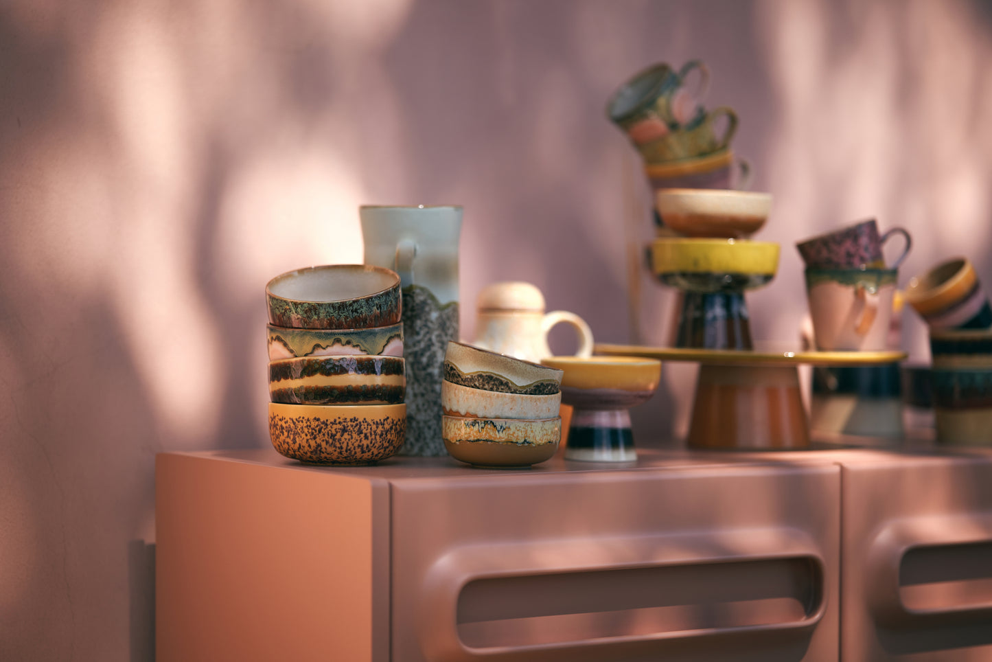 Dessert Bowls 70s Ceramics Habour 4er Set