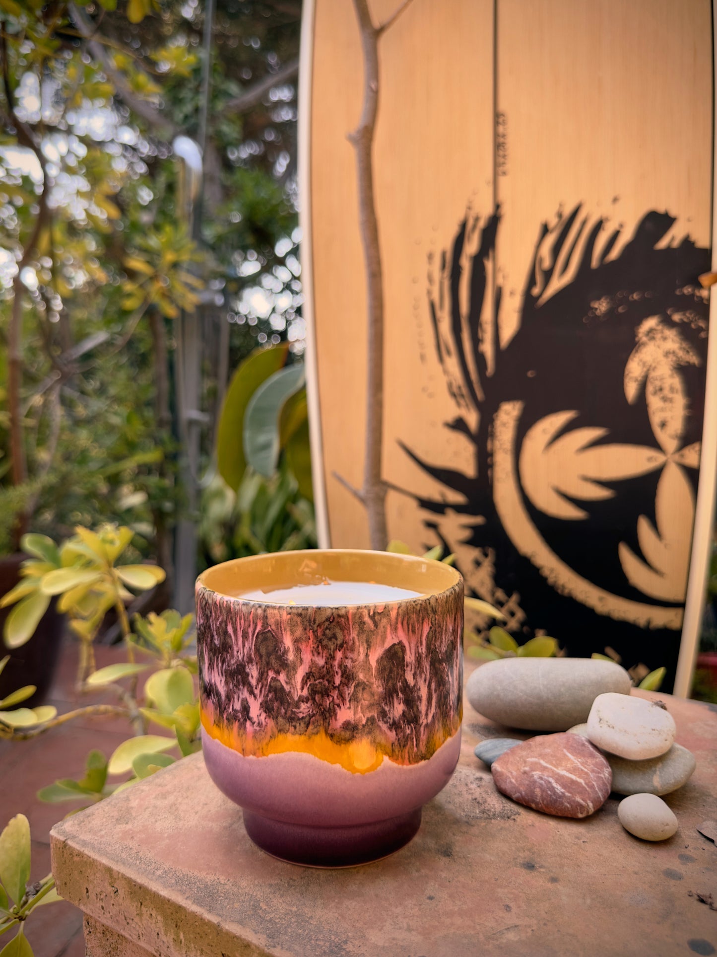 HKLiving Duftkerze 70s Ceramics Cape Town