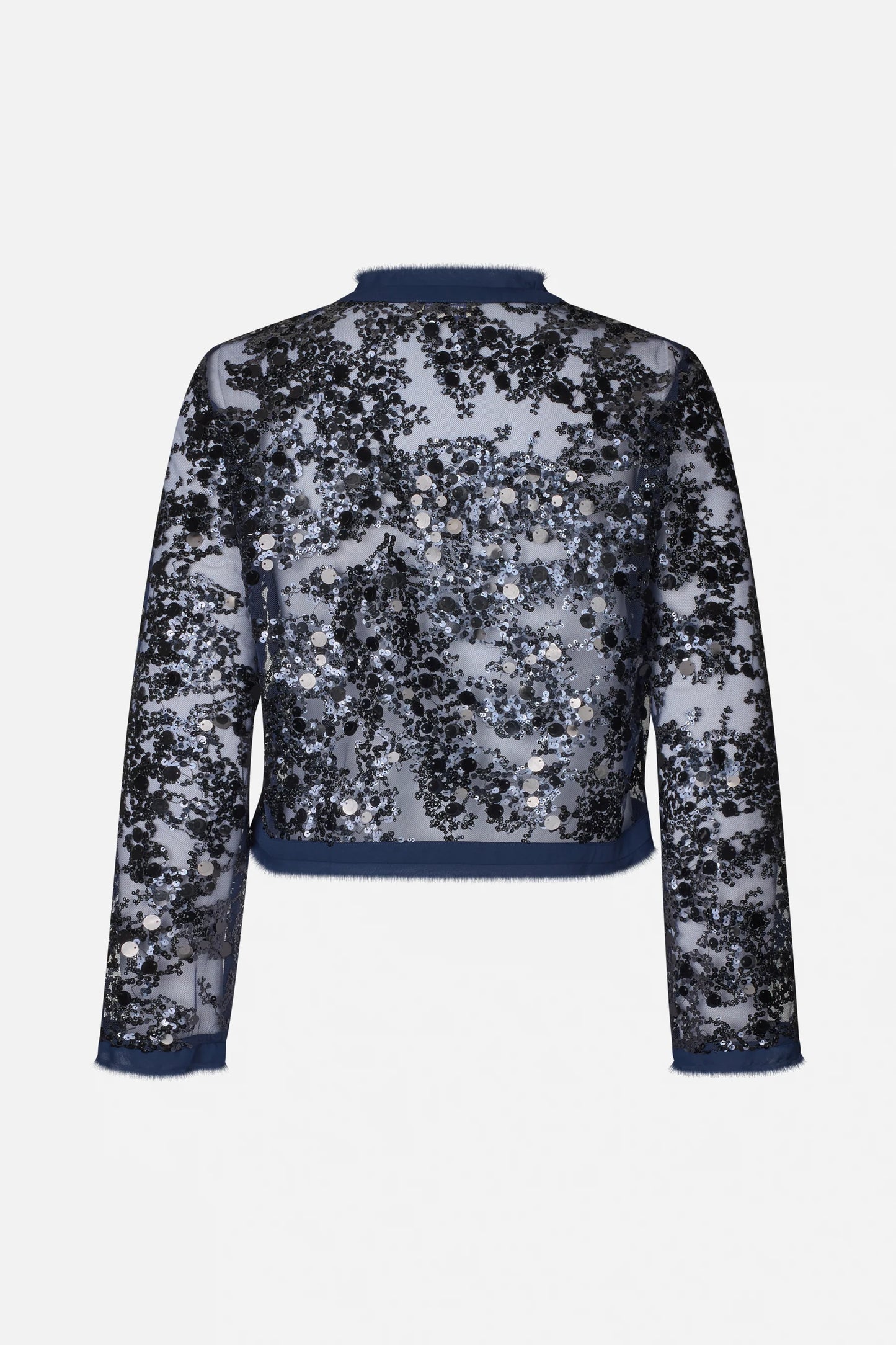 Pailletten Jacke BPBethina Blue