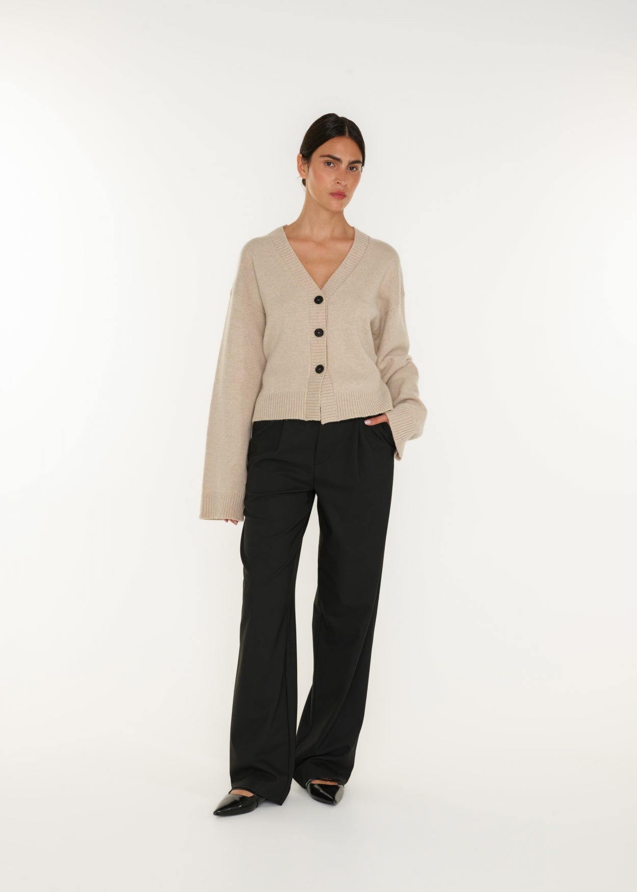 Cardigan Aisha'CL Warm Sand