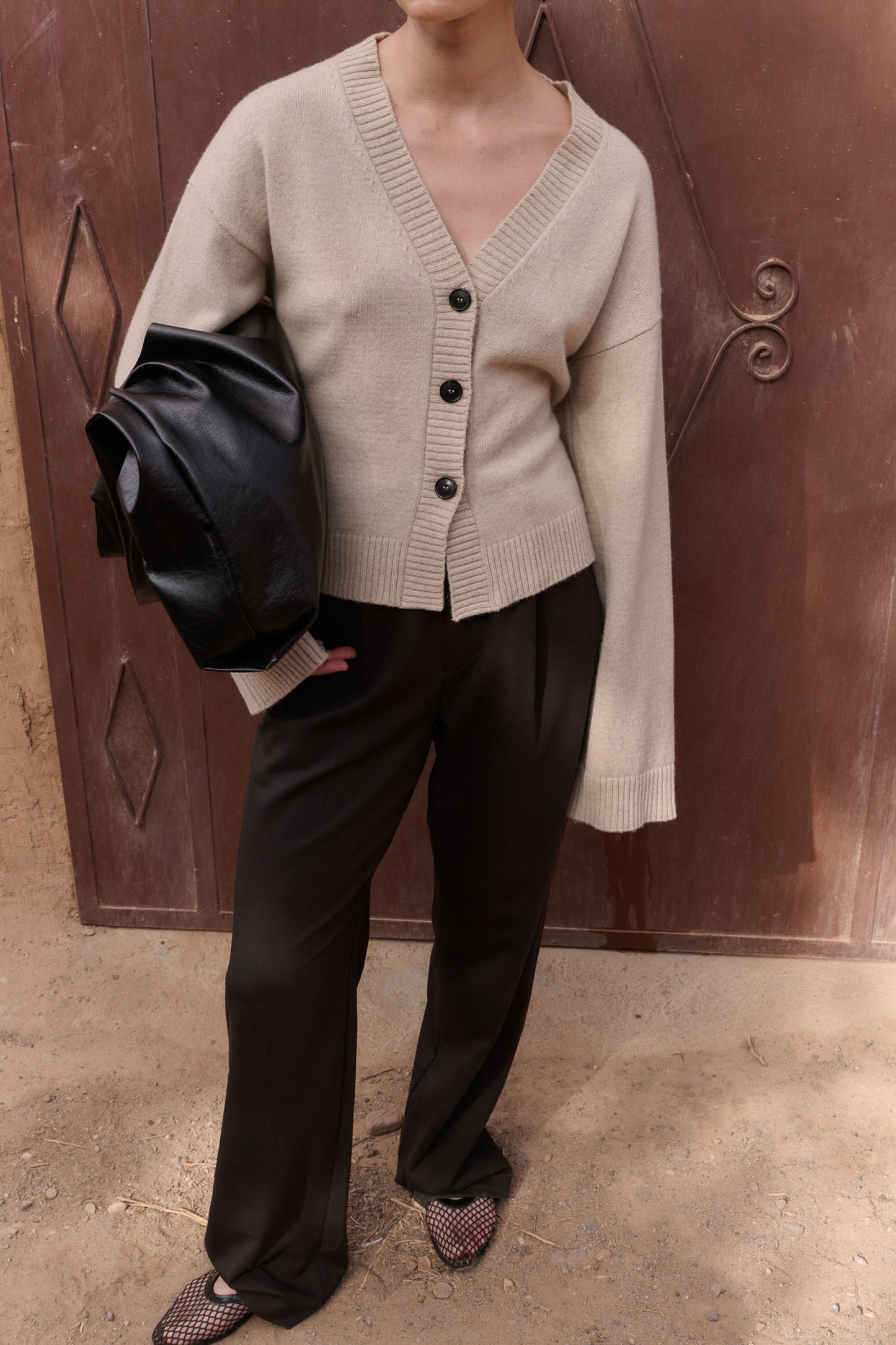 Cardigan Aisha'CL Warm Sand