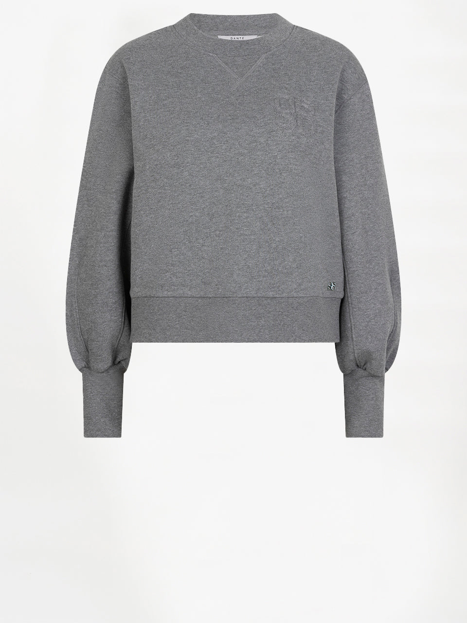 Sweater mit Logo D6-Lison Grau