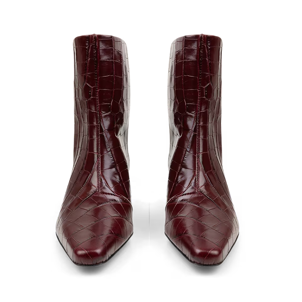 Stiefelette Croco