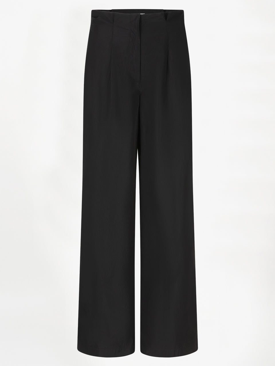 High Waist Wide Leg Hose D6-Tempest Black