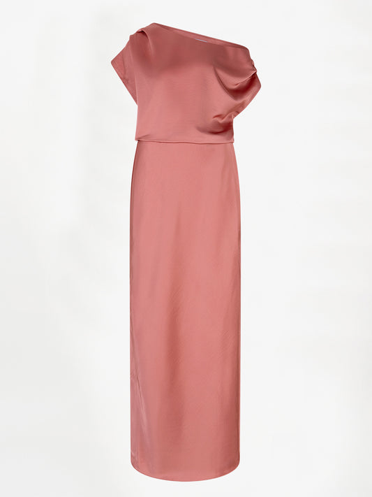 Off Shoulder Dress EpicD6 Coral Blush