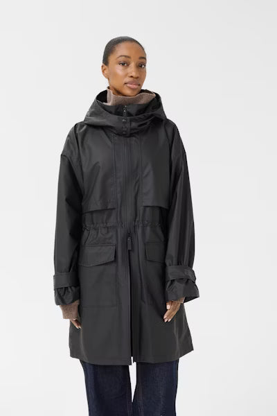 Regenjacke Black