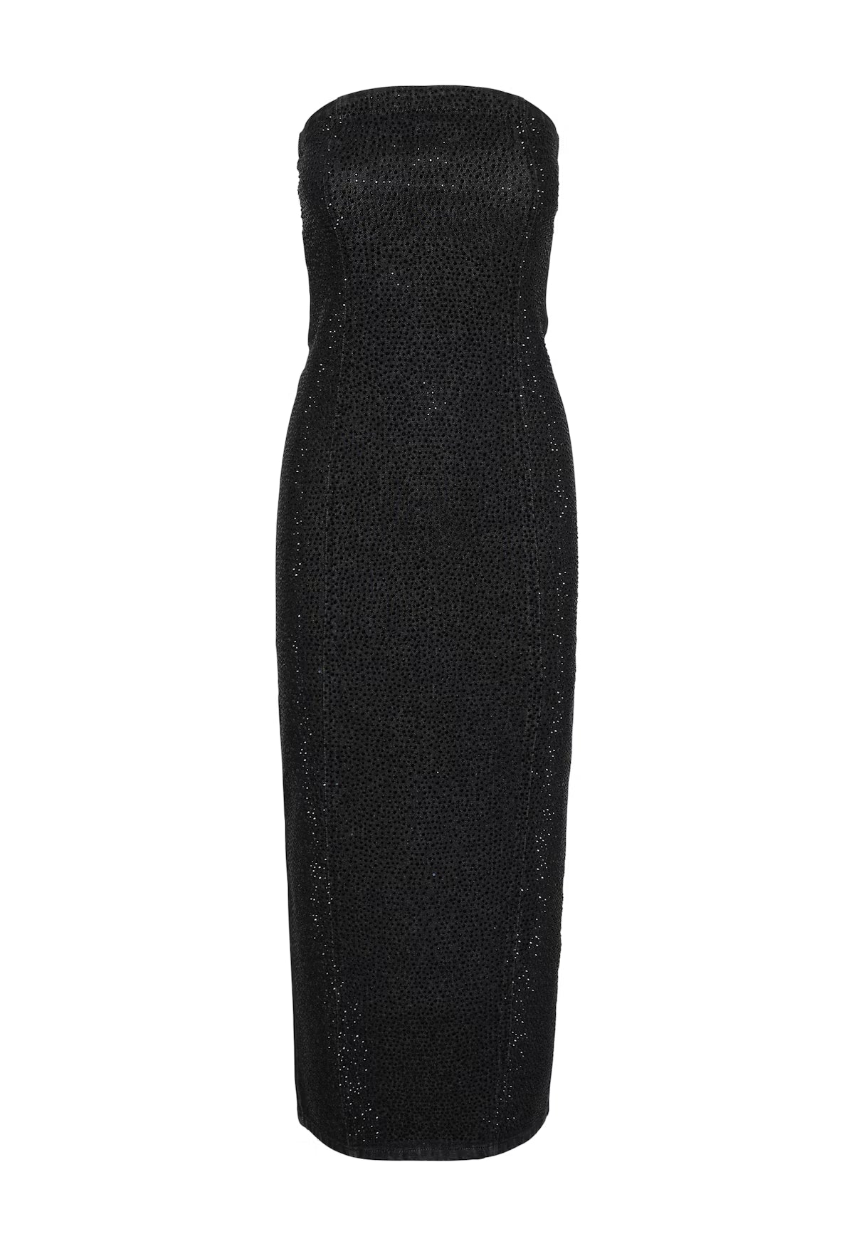 Jeanskleid Glitzer