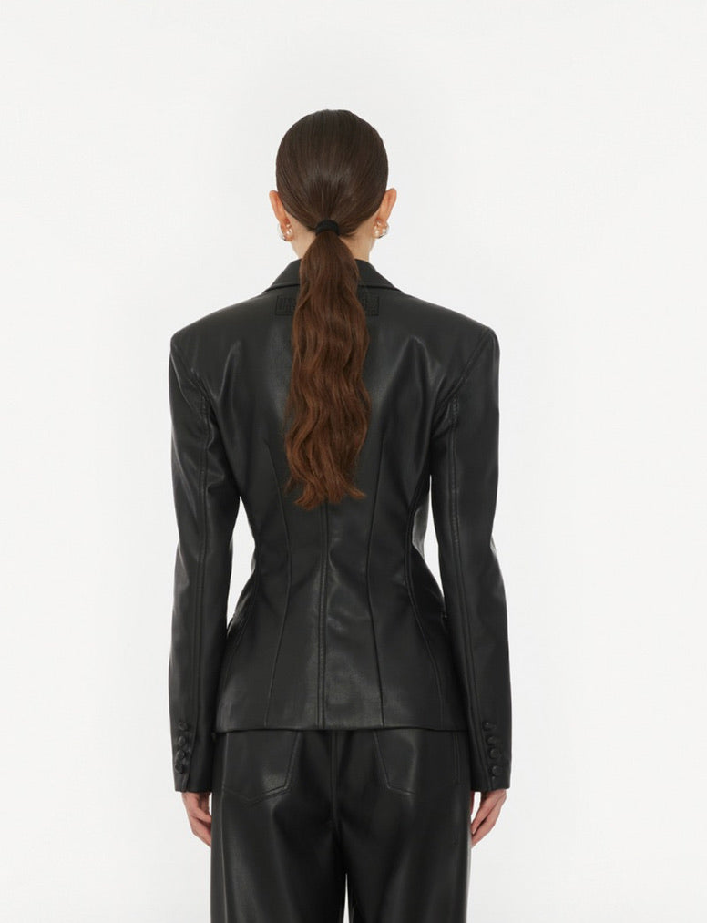 Fitted Blazer Black