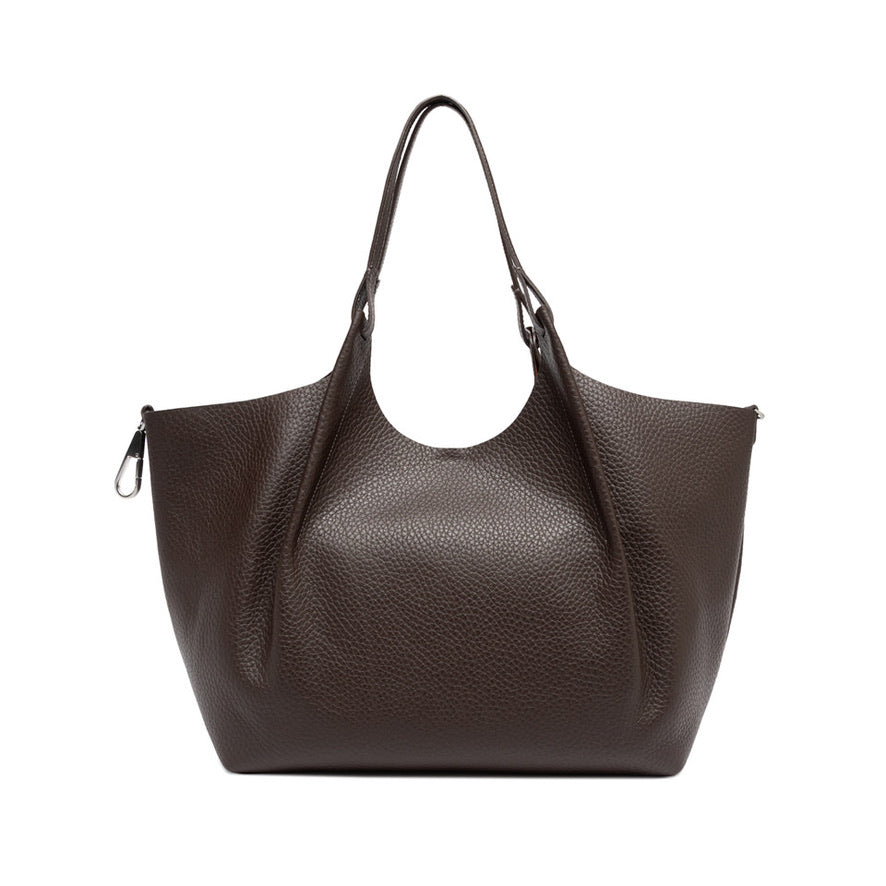 Handbag Gianni Chiarini DuaGC Maxi Lamb Castoro