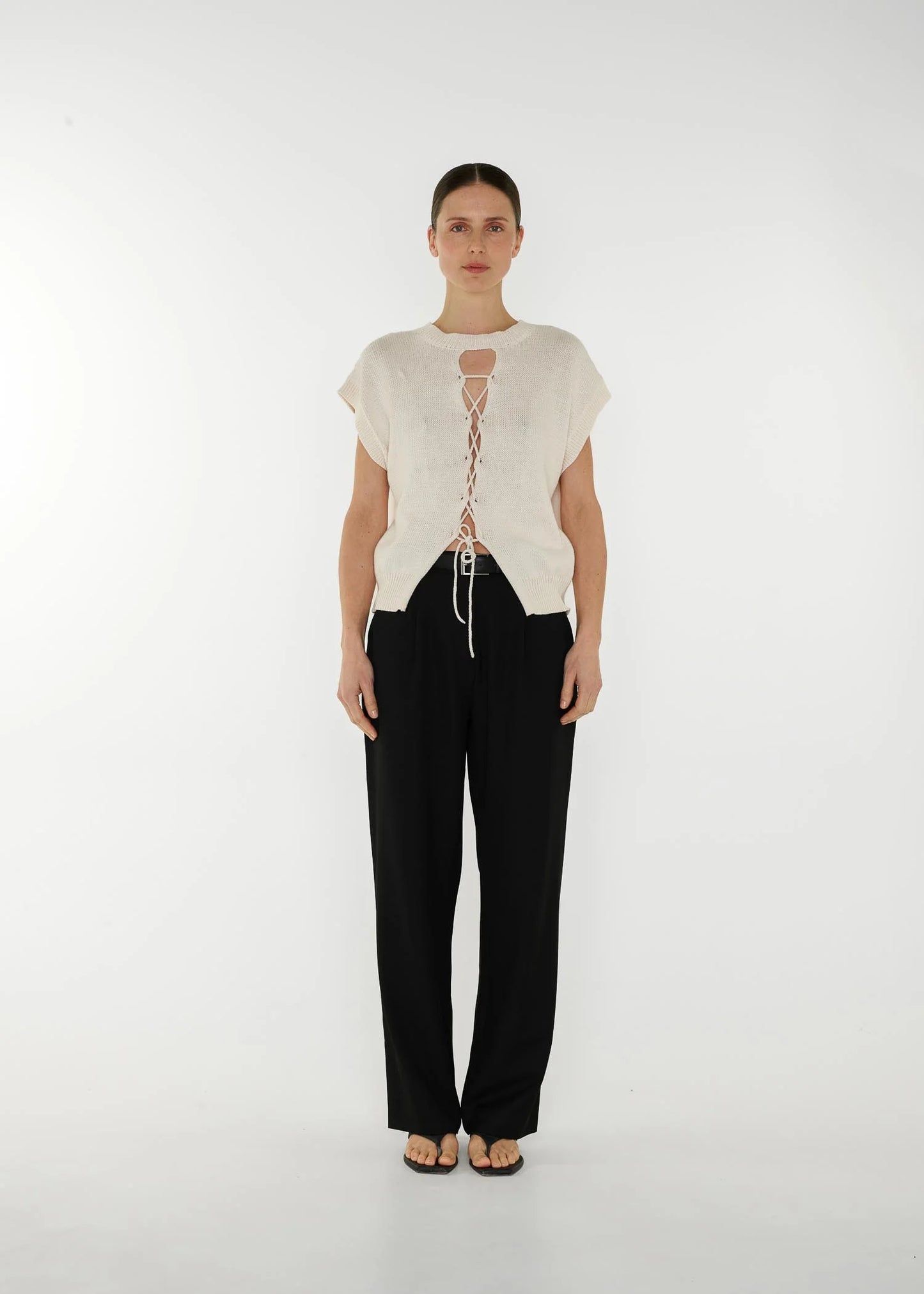 Reversible Top Baho'CL Ecru CLUB L'AVENIR