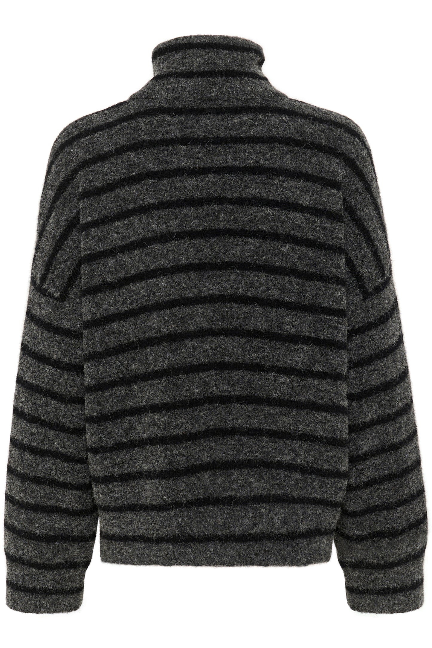 Strick-Rollkragen-Pullover AlphaGZ Striped