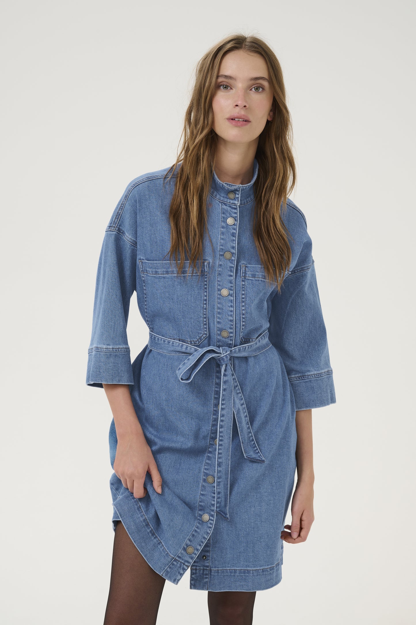 Jeanskleid LaraMW Medium Blue Wash