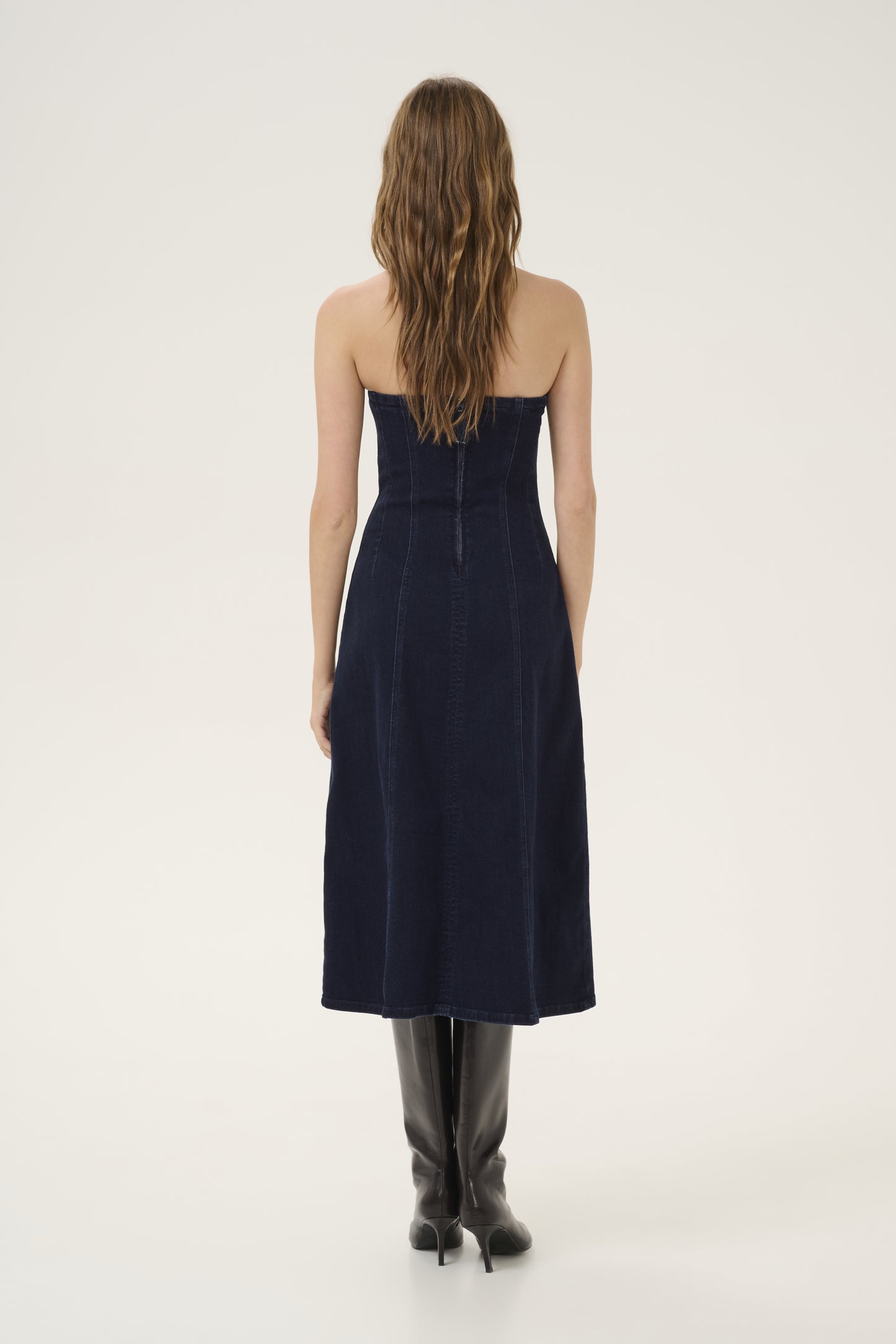 Jeanskleid Midi AyoMW Skinny Fit