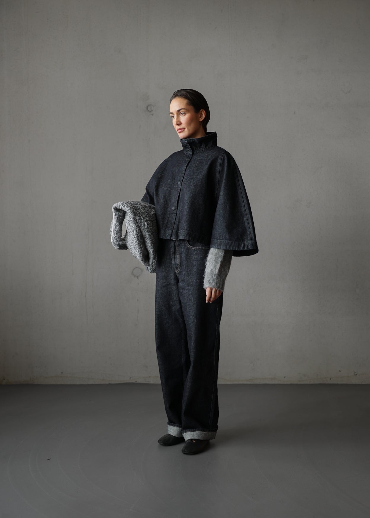 Jeans Poncho Sade'CL