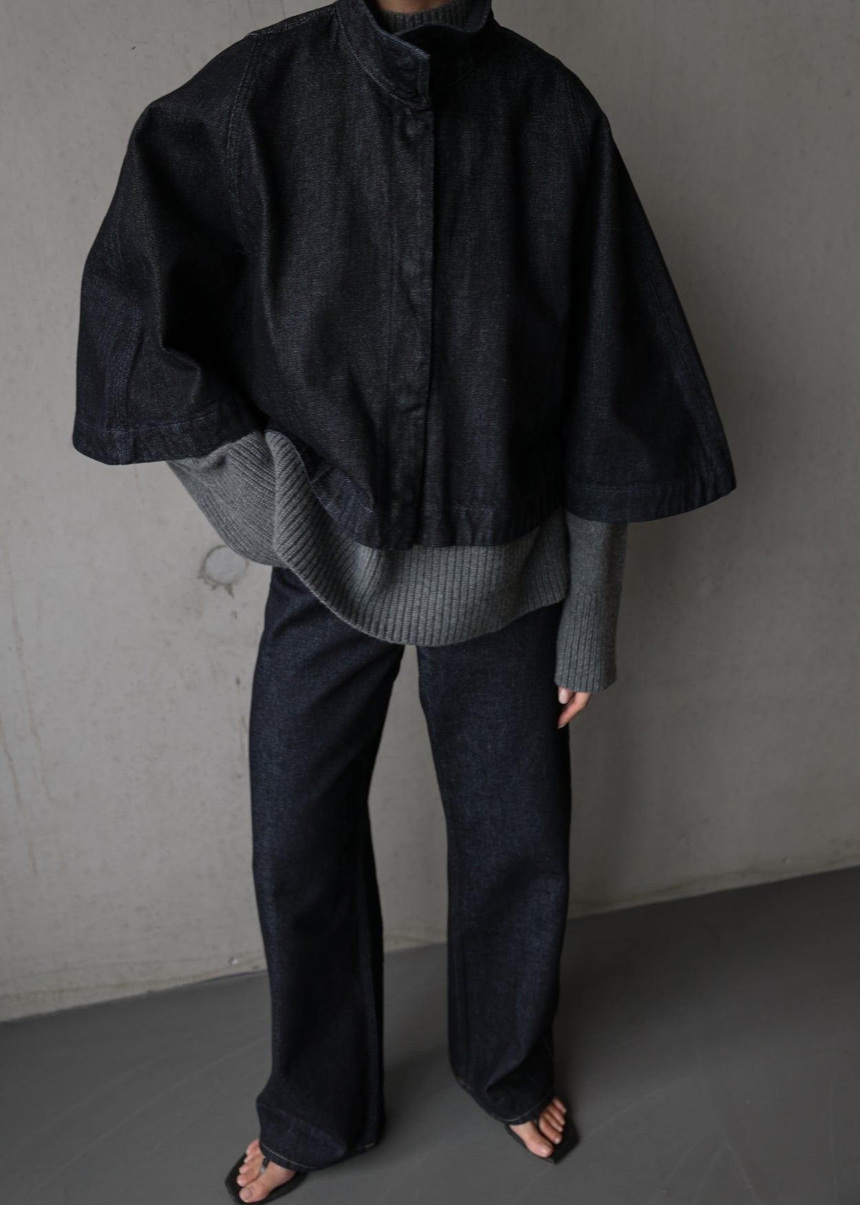 Jeans Poncho Sade'CL