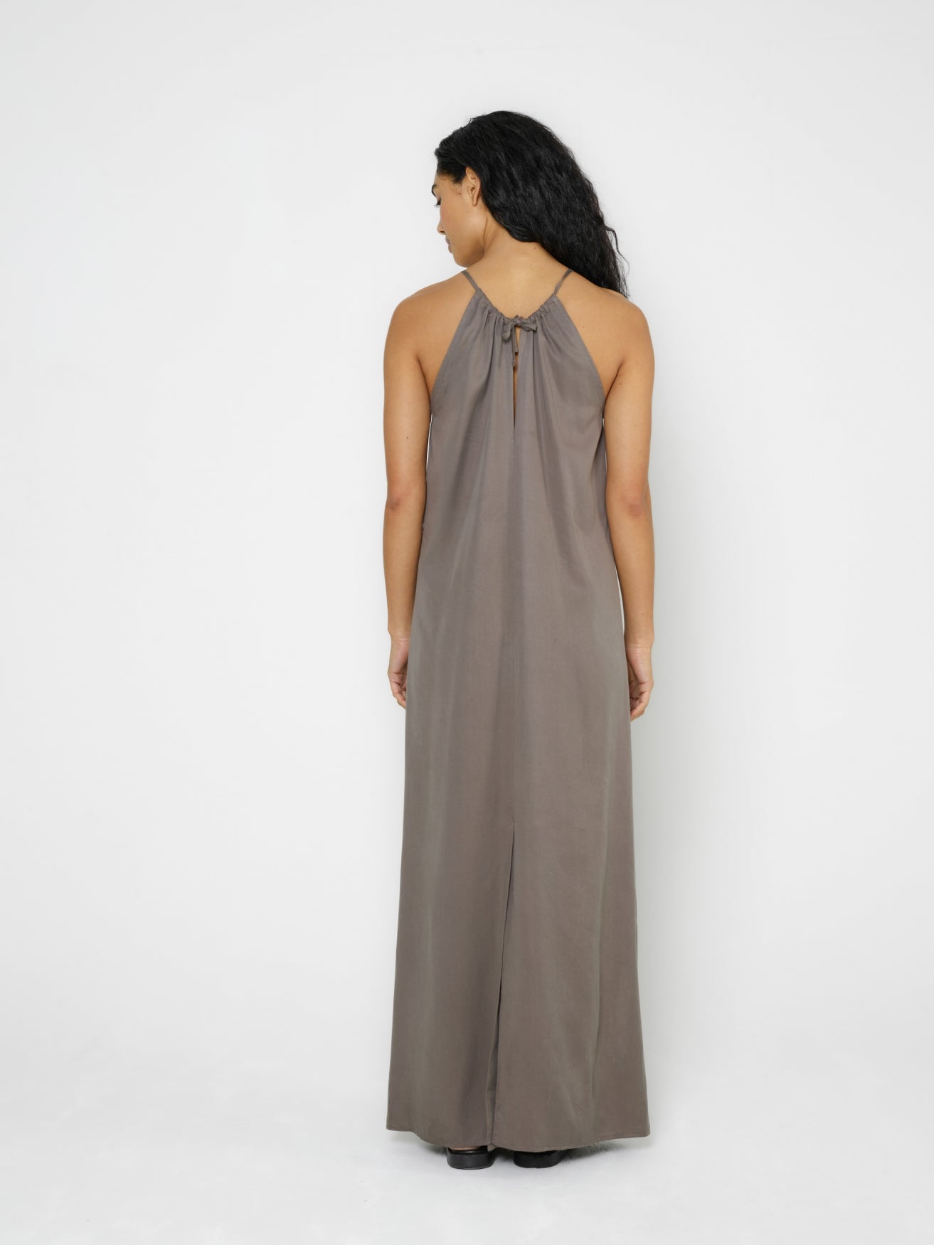 Open Back Dress Freida'CL Chocolate