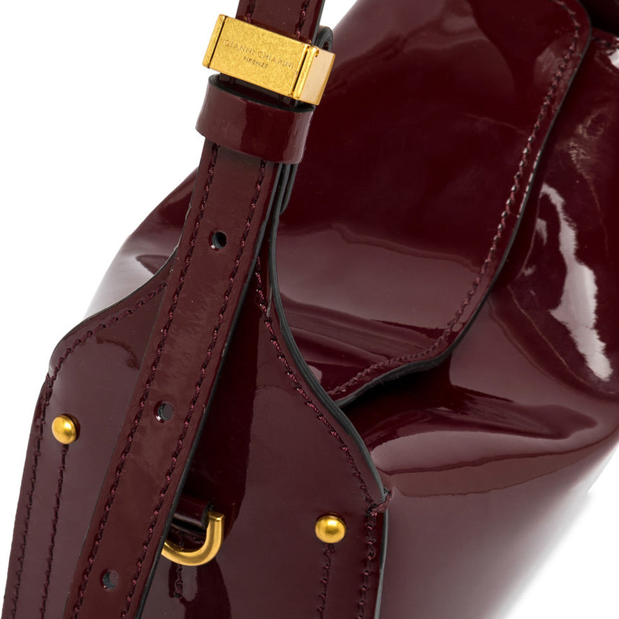 Handbag Gianni Chiarini DuaGC Midi Cognac