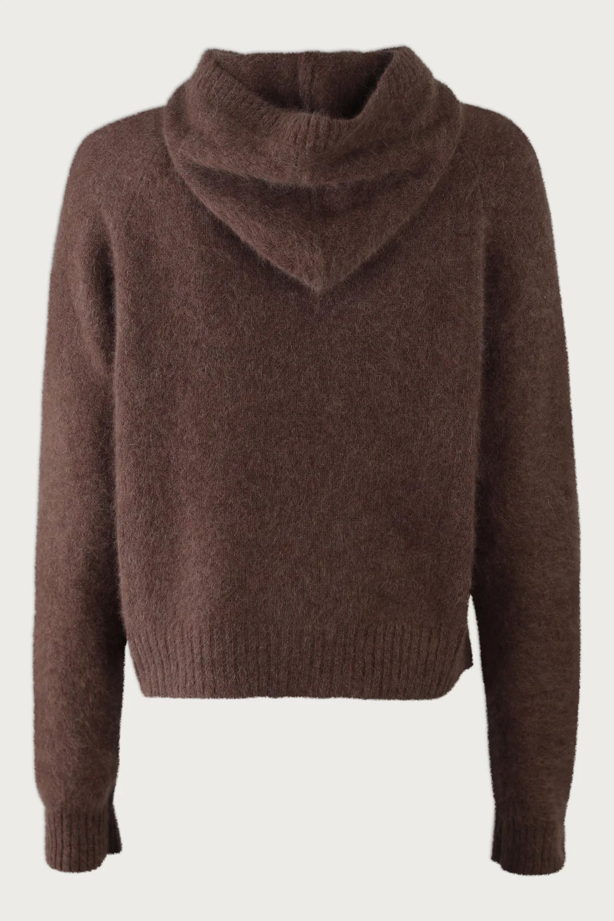 Strickhoodie GraceSA Chocolate Melange