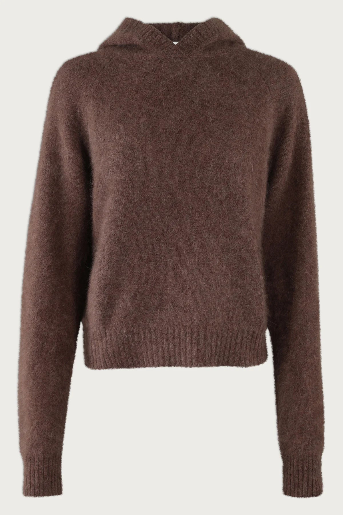 Strickhoodie GraceSA Chocolate Melange