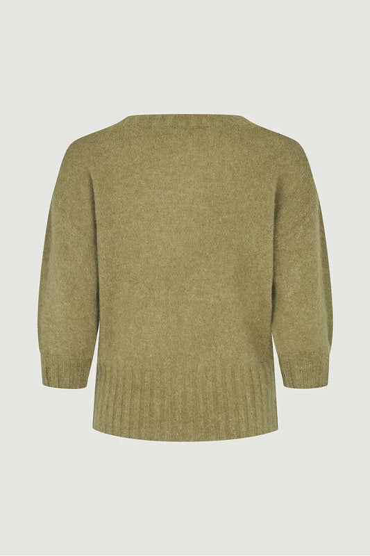 Pullover MonaSA Olive Green Melange