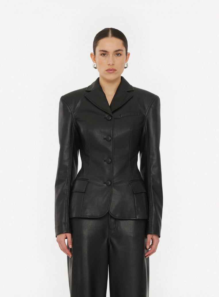 Fitted Blazer Black