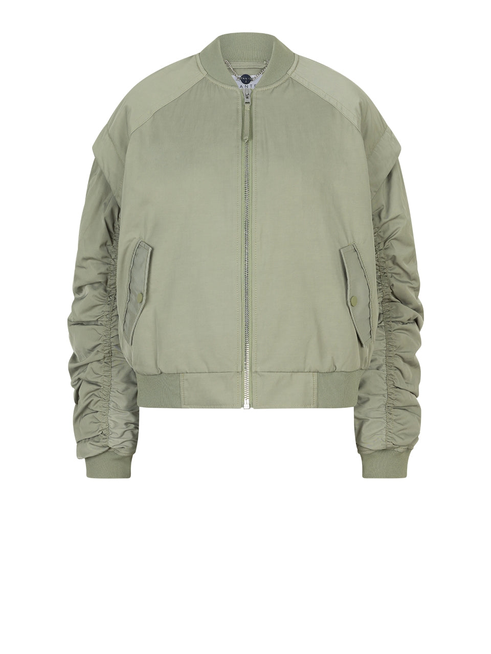 Bomber Jacket Detachable Green