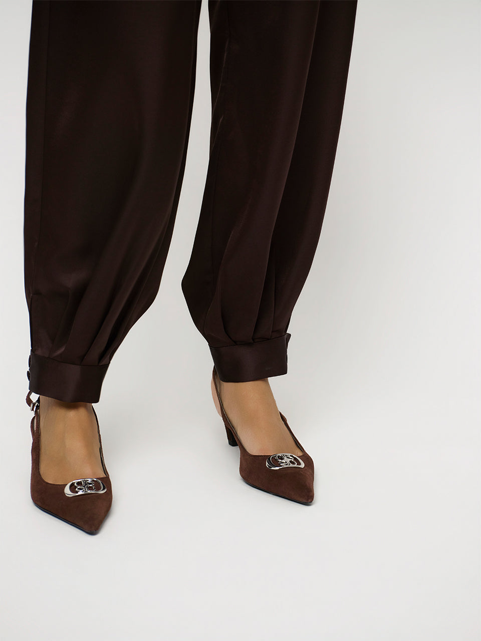 Balloon Pants Espresso Brown
