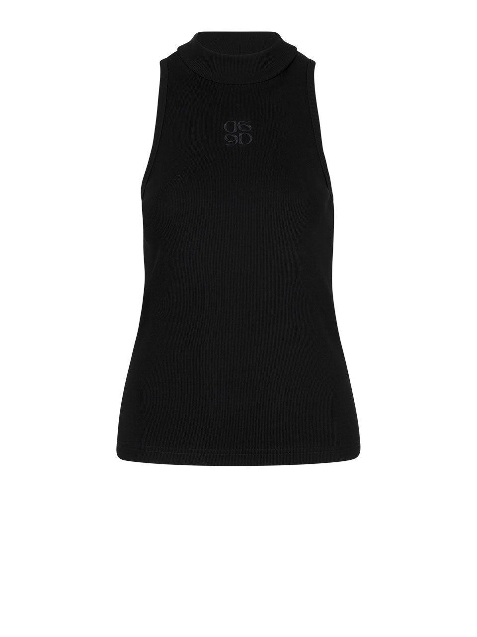 Tanktop Logo Mockneck LakoD6 Black