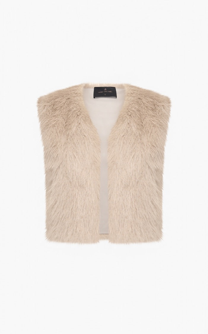 Fake Fur Weste