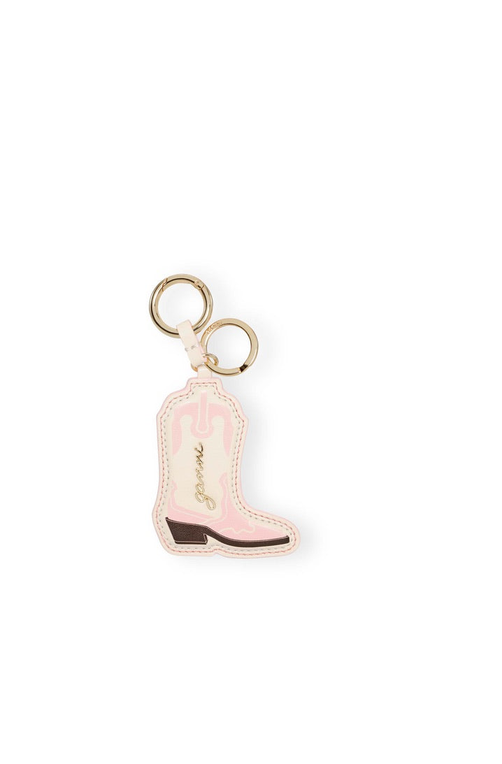Ganni Western Boot Keyring