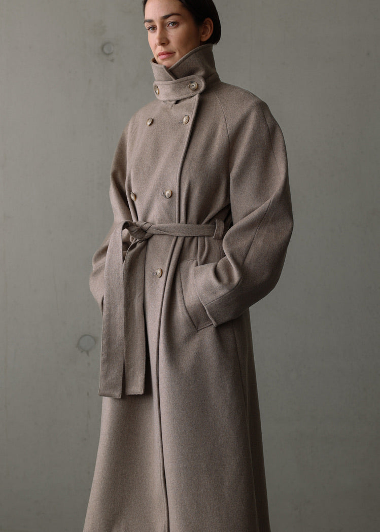 Wollmantel Dyo`CL Taupe