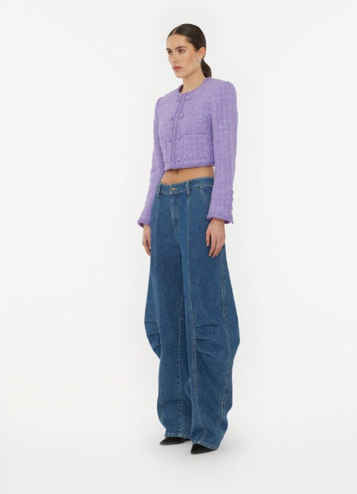 Twill Cargo Pants Denim